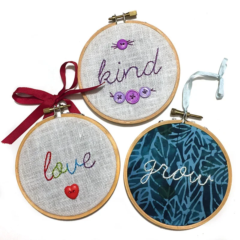 Craft &amp; Connect Wednesdays: Positive Words Embroidery Hoops—September 16, 2026 (5:30–7:30pm)