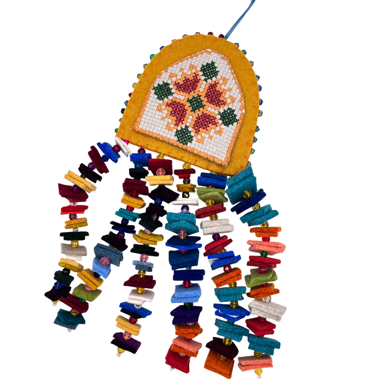 Hand-Embroidered House Blessing by Khalida