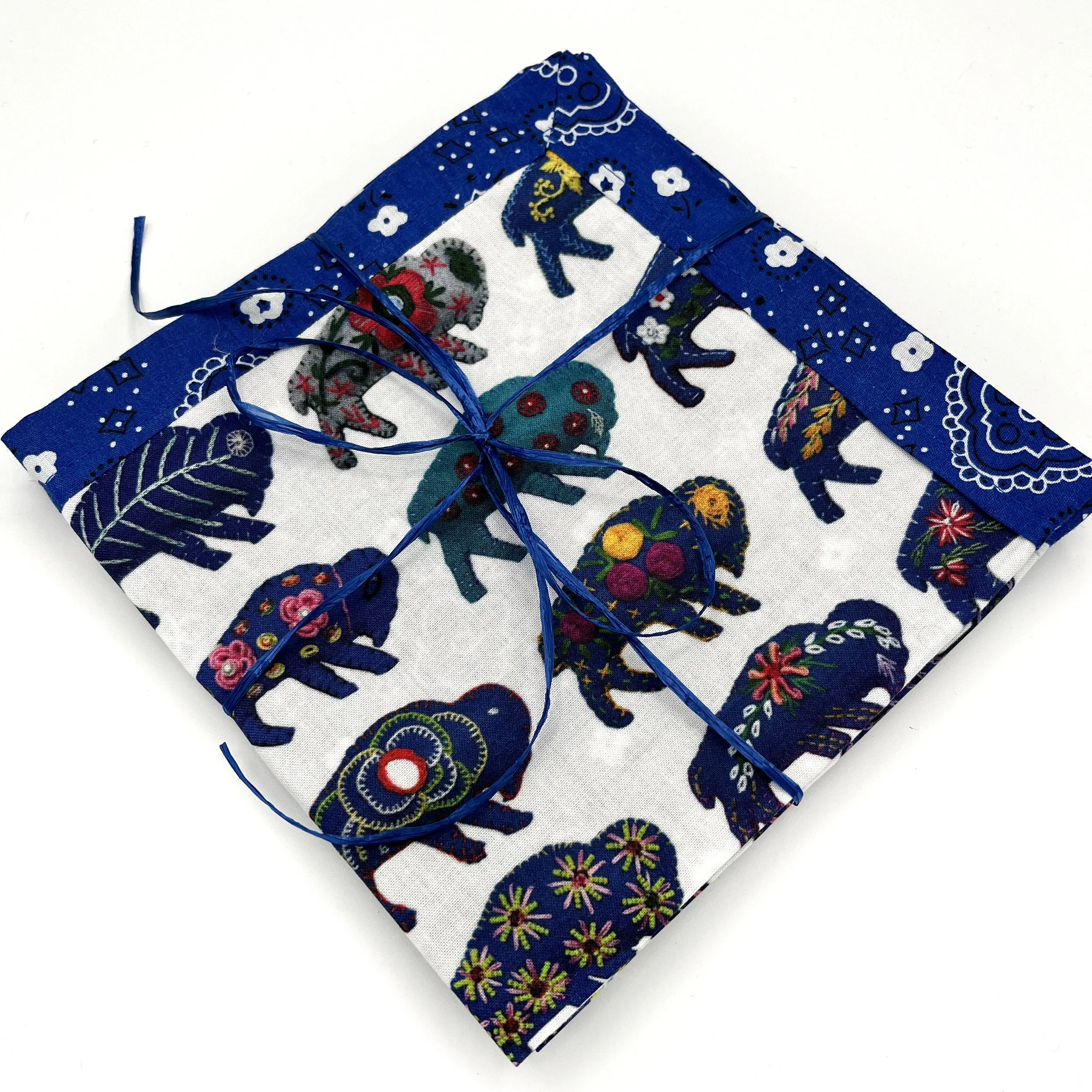 Reusable Buffalo Cotton Napkins (Set of Four)—by Maryam