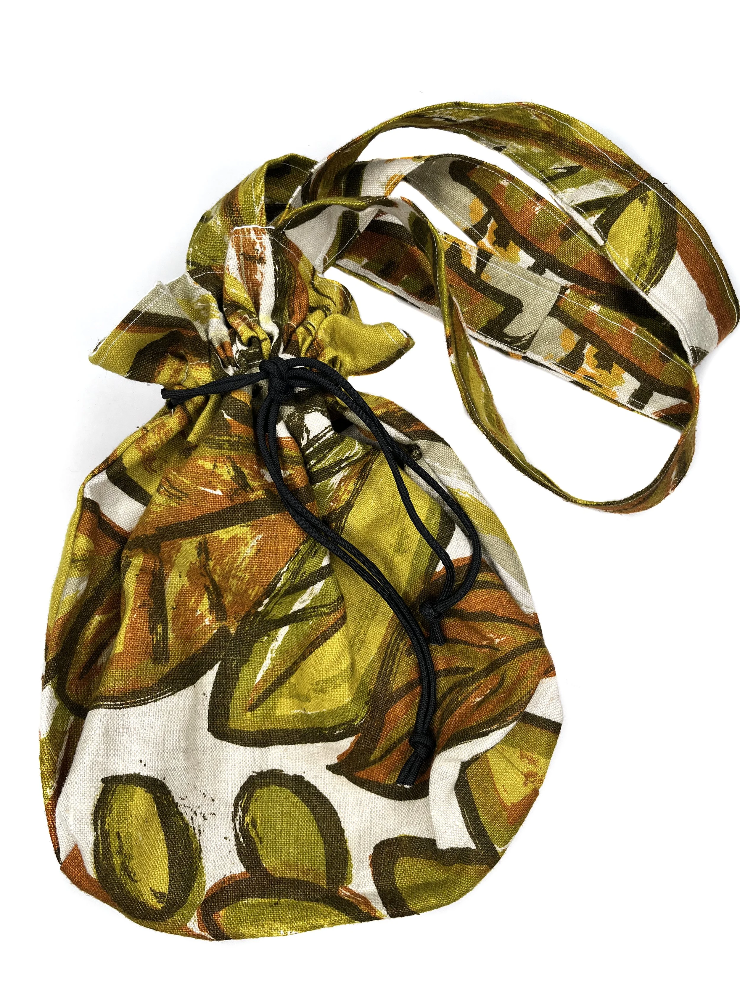 Drawstring Shoulder Bag by Tania Gonzalez