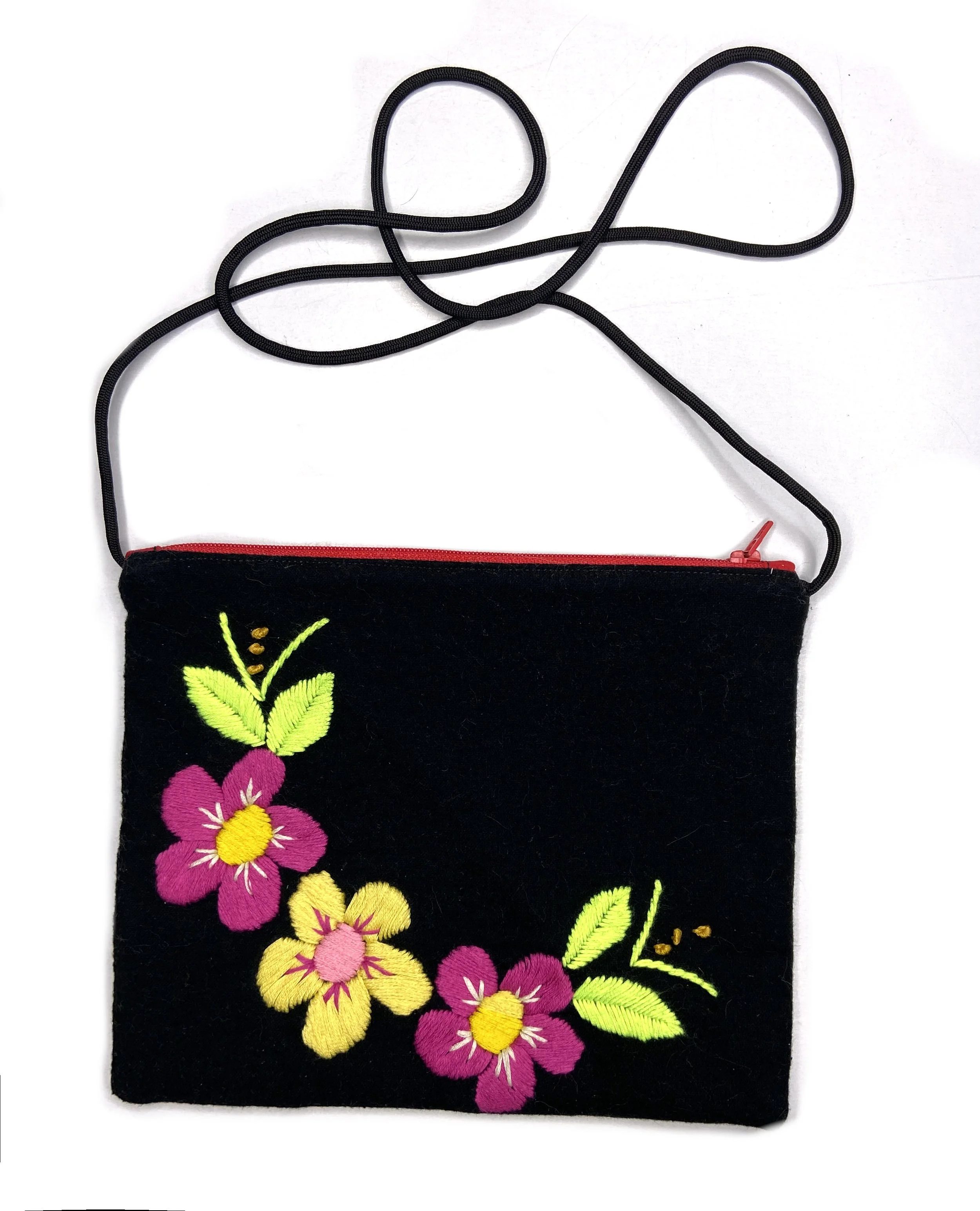 Hand-Embroidered Purse by Rosita