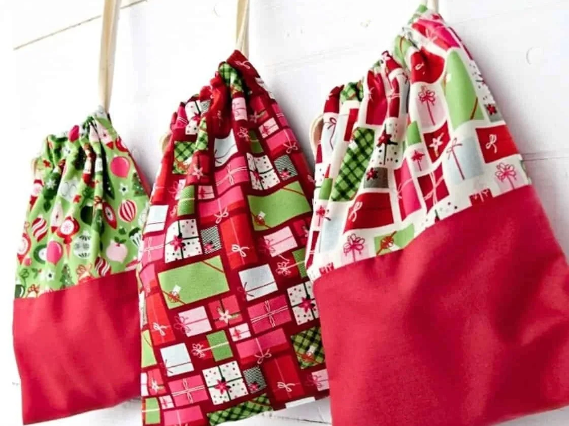 Basic Machine Sewing: Reusable Holiday Gift Bags—November 3, 2026 (4:30–6:30pm)