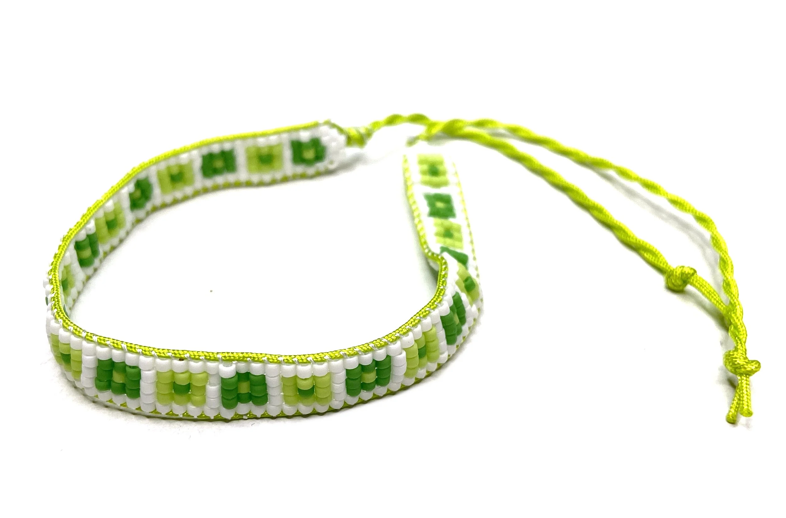 Beaded Tie-On Bracelet by Arizo