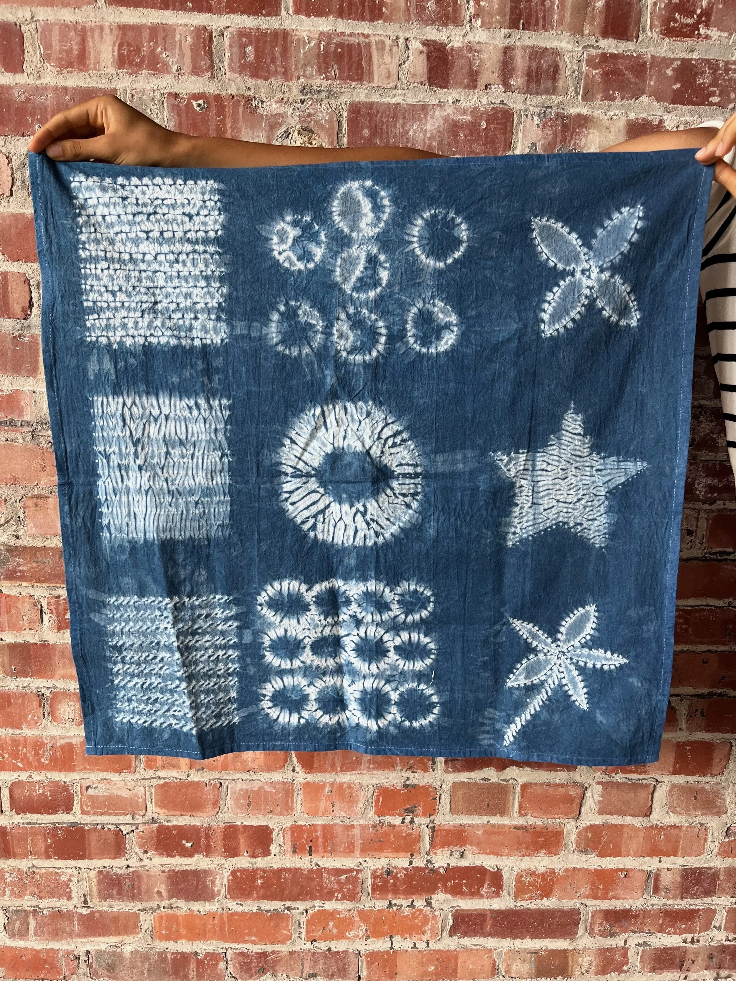 Indigo Dyed Tea Towels