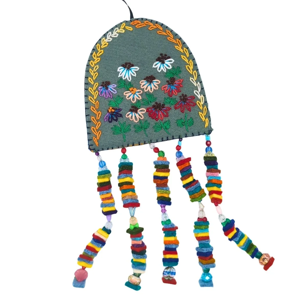 Hand-Embroidered House Blessing by Dau Naw