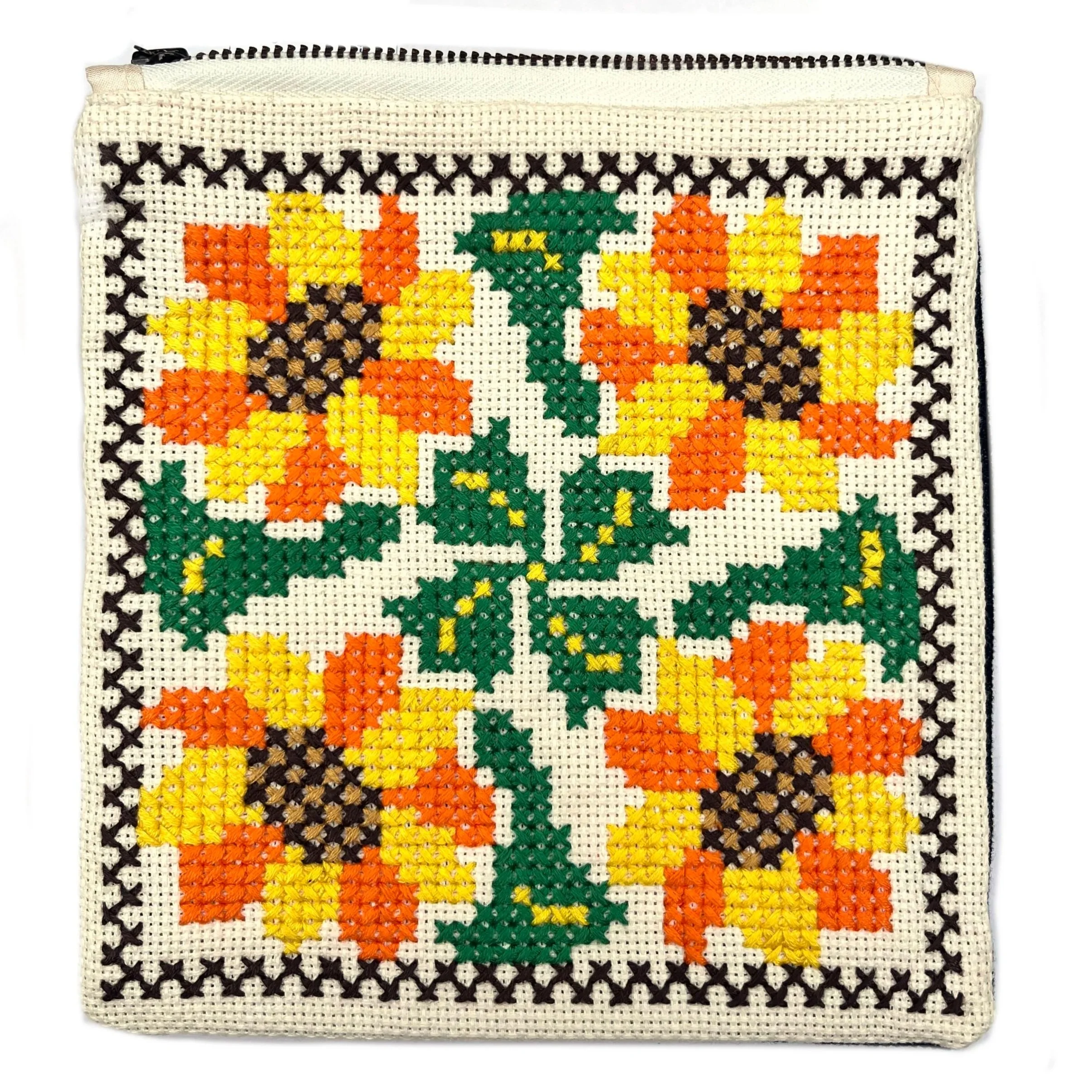 Khamak-Inspired Zipper Pouch by Rahema