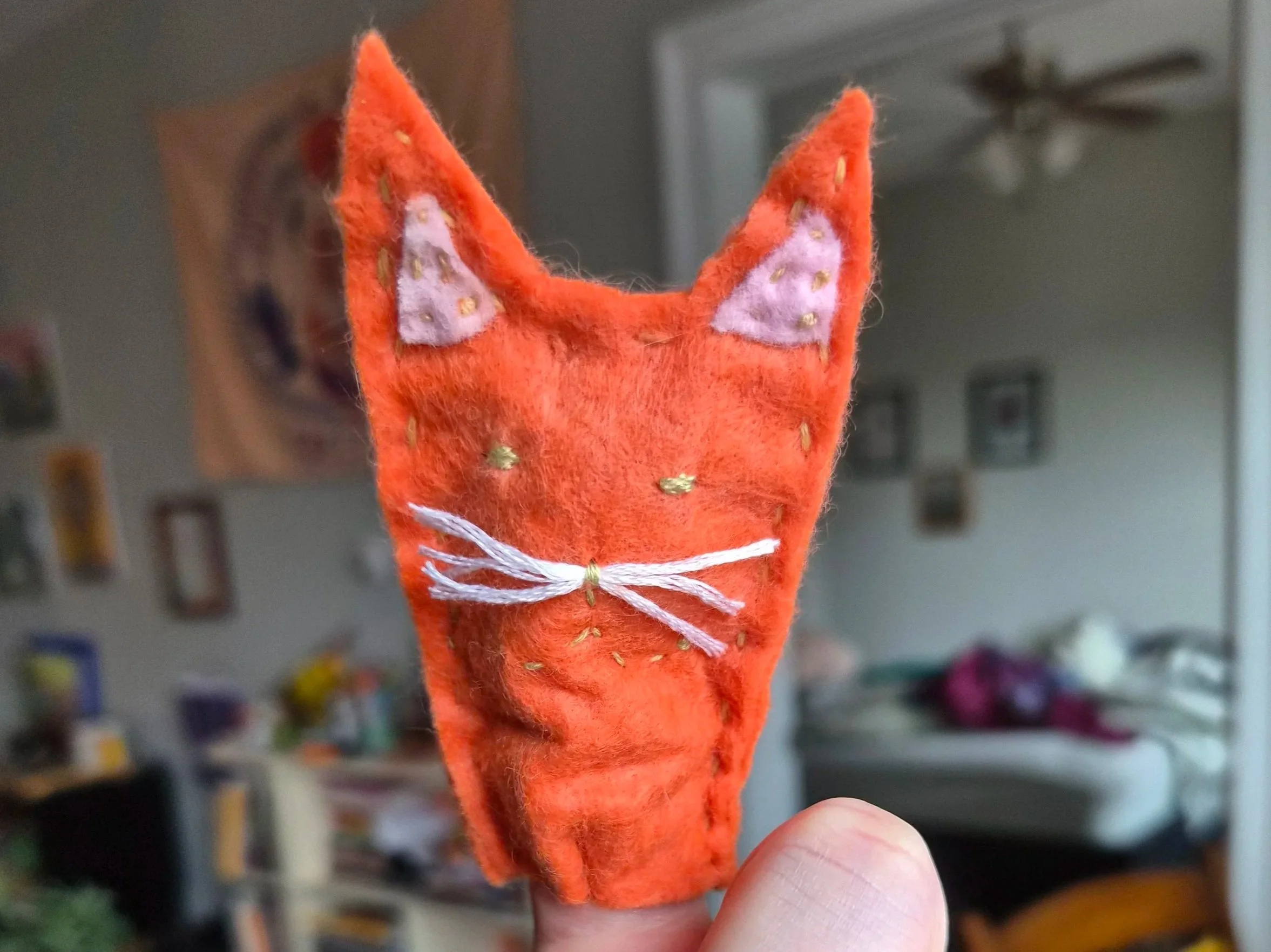 Kids Workshop (Ages 8–12): Stitch Your Own Finger Puppets—June 6, 2026 (2:00–4:00pm)