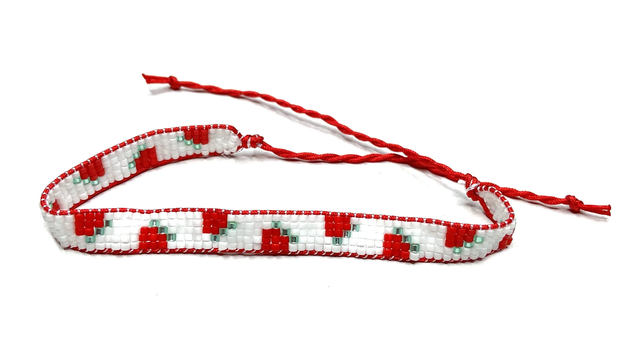 Beaded Tie-On Bracelet by Arizo