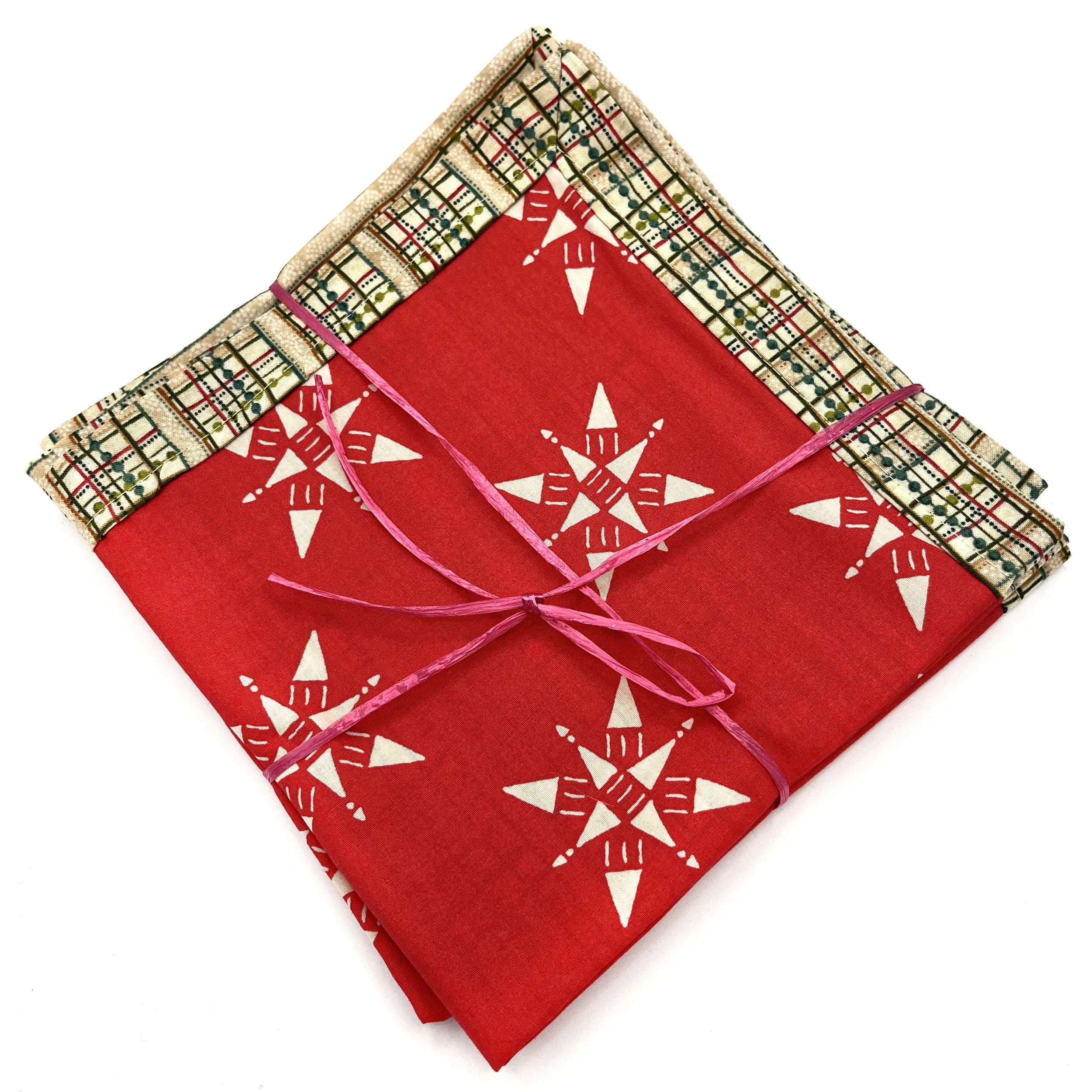 Reusable Cotton Napkins (Set of Four)—by Maryam