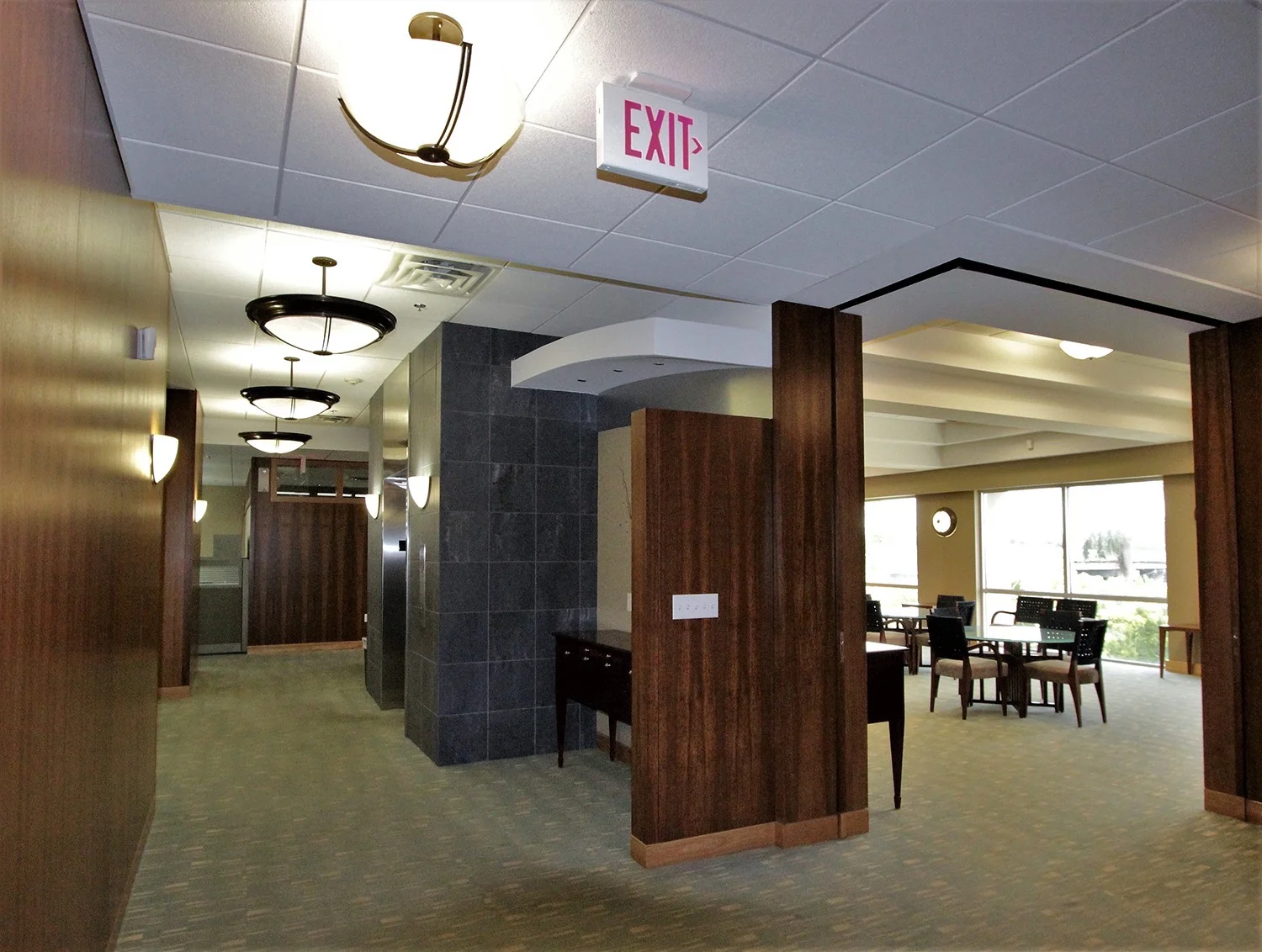 Second floor lobby