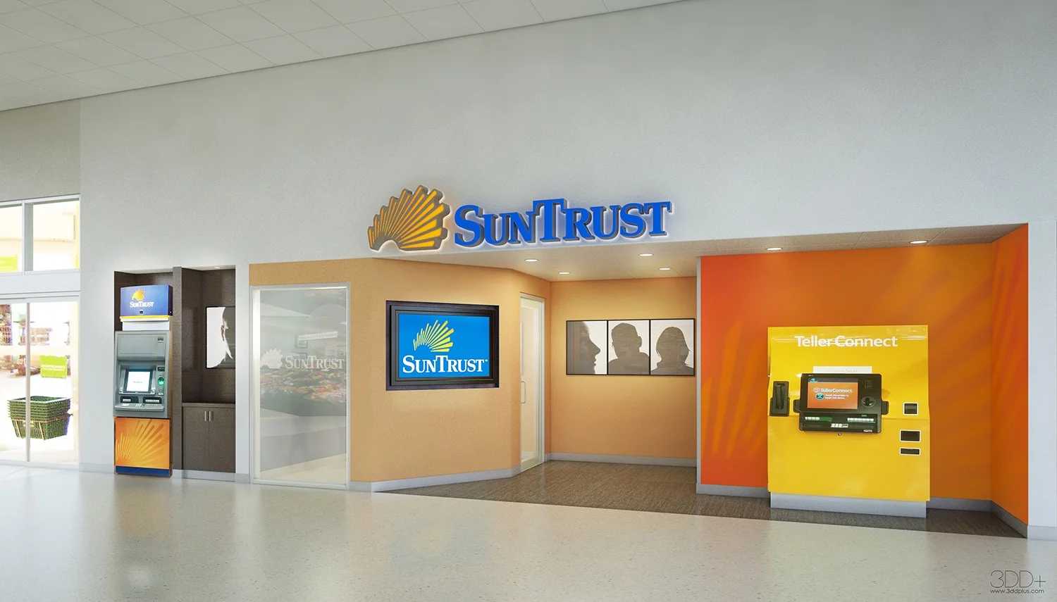 SunTrust in-store banking