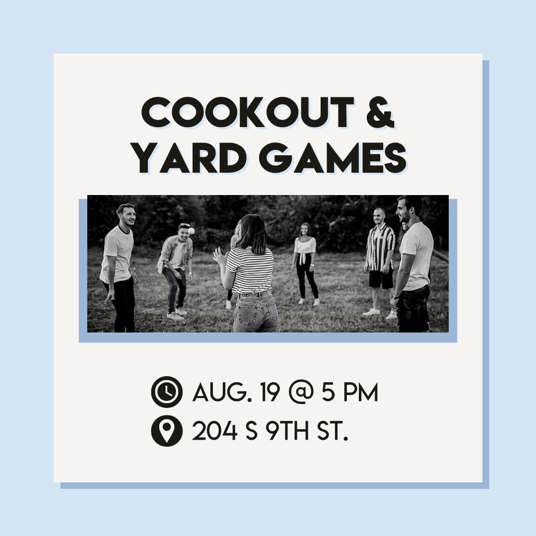 Welcome Week - Cookout &amp; Yard Games