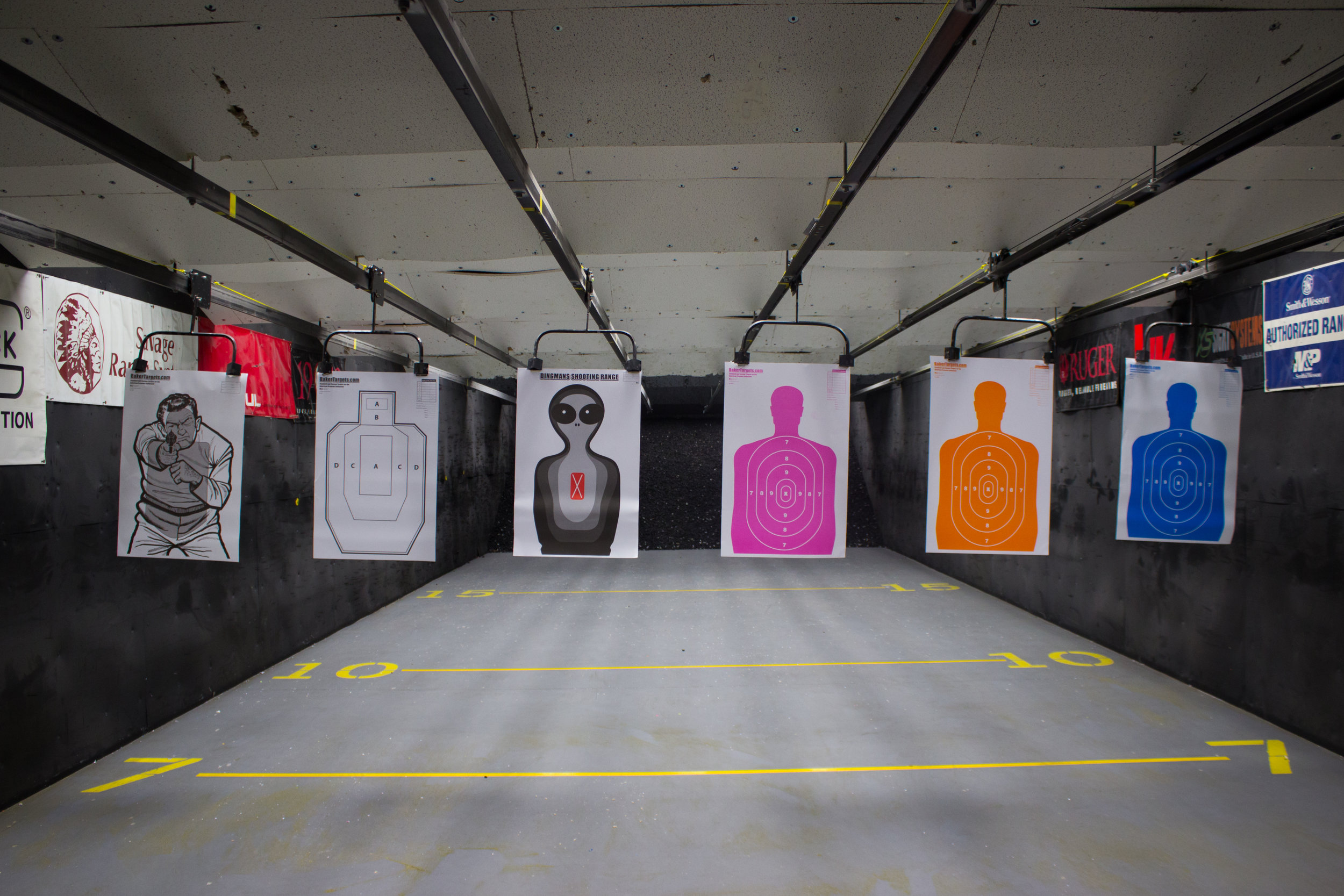   WELCOME TO THE DINGMANS SHOOTING RANGE   PIKE COUNTY’S PREMIER INDOOR SHOOTING FACILITY AN INTERNATIONAL DESTINATION    Last Shooter One Hour Before Closing 