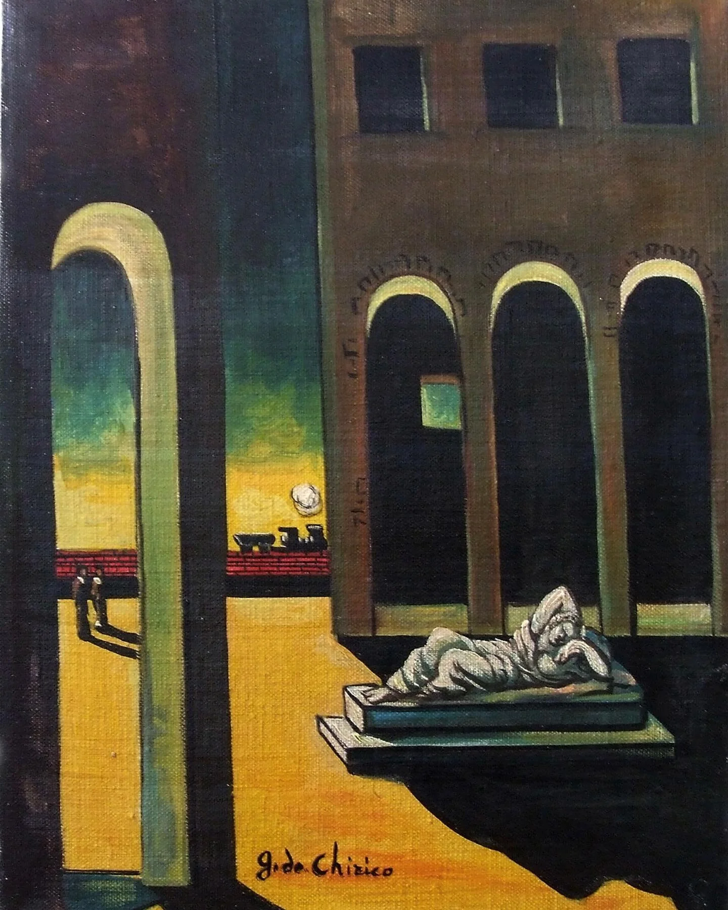Il silenzio assordante delle Piazze d&rsquo;Italia di De Chirico mi fa molto pensare a questi mesi passati; allo stesso tempo per&ograve; mi sembrano ricordarci che la bellezza rimane intatta, non viene scalfita dalla solitudine, dal vuoto, dal silen