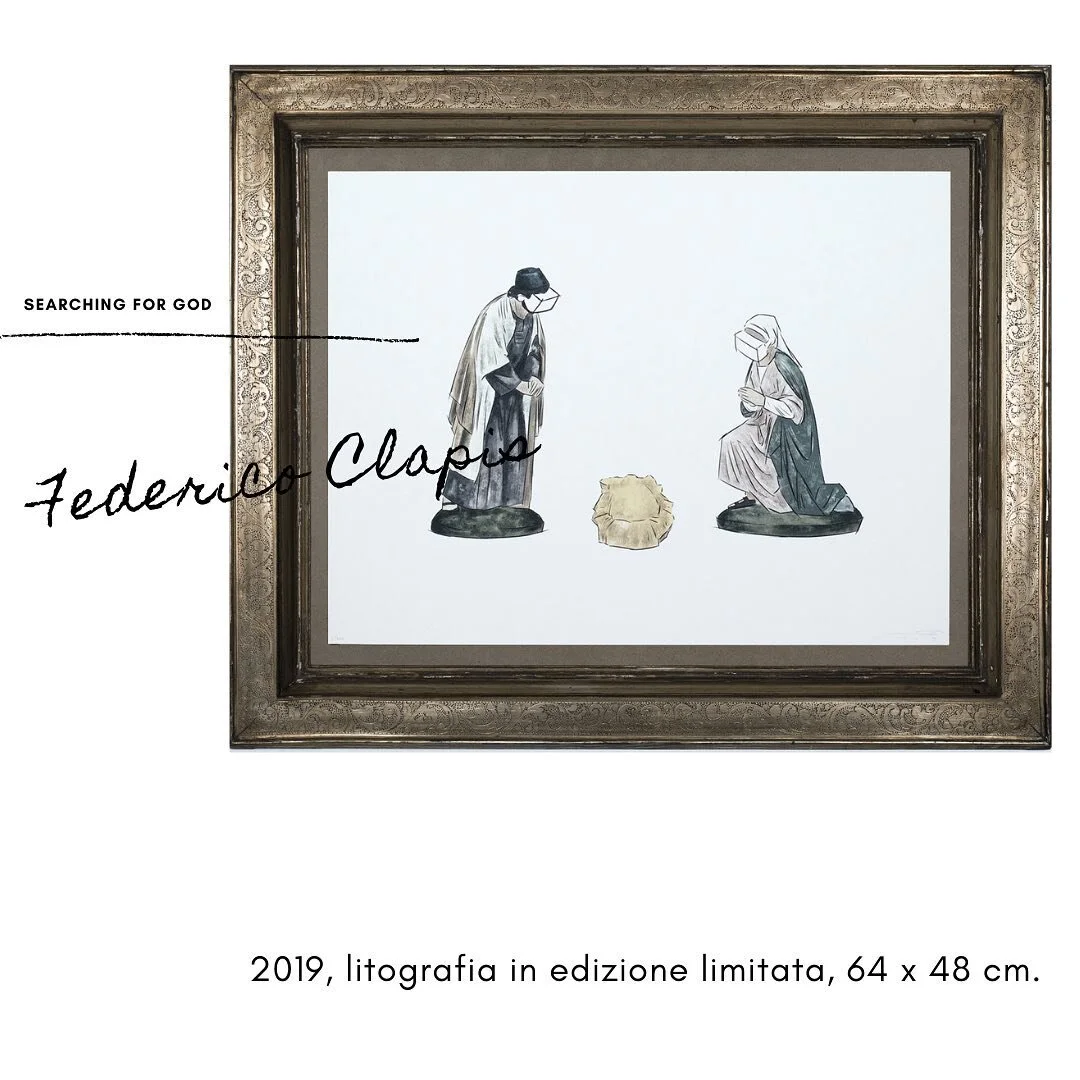 Searching for god di @federicoclapis in vendita in esclusiva su @adadvisor.it insieme all&rsquo;autobiografia dell&rsquo;artista &lsquo;Pattern&rsquo; &mdash;&gt; LINK IN BIO 
-
#natale2020 #limitededition #federicoclapis #pattern #litografia #lito #