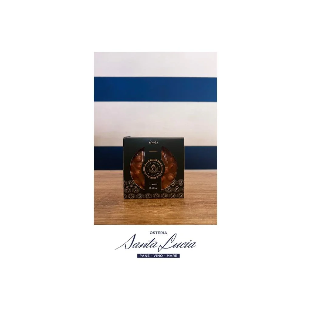 Tavoletta di cioccolato al latte e nocciole Calcagno