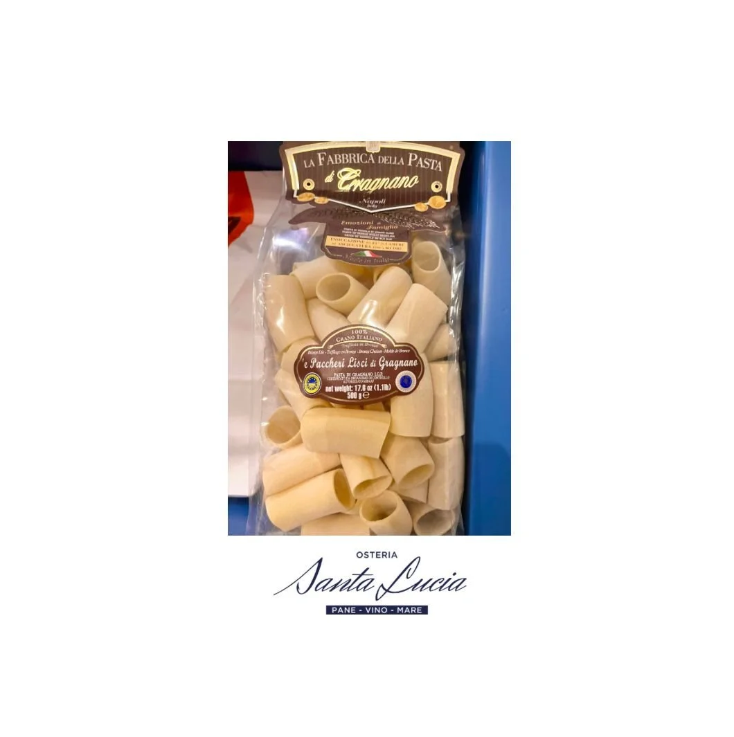 Paccheri lisci di Gragnano