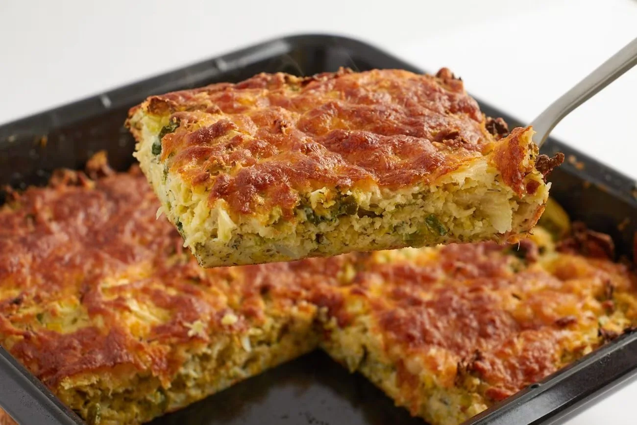 Sformato di verza, fontina, mazzancolle, zest d’arancia