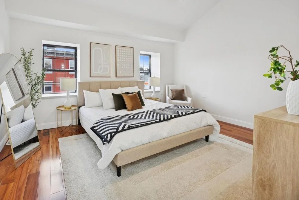 Modern South Philly, done right. 🖤

A newly built Dickinson Narrows stunner with a full 10-year tax abatement, brand-new systems throughout, and 3 beds + 3.5 spa-level baths (yes&mdash;heated floors 🔥). Sleek kitchen, rich floors, Trex deck, top-ti