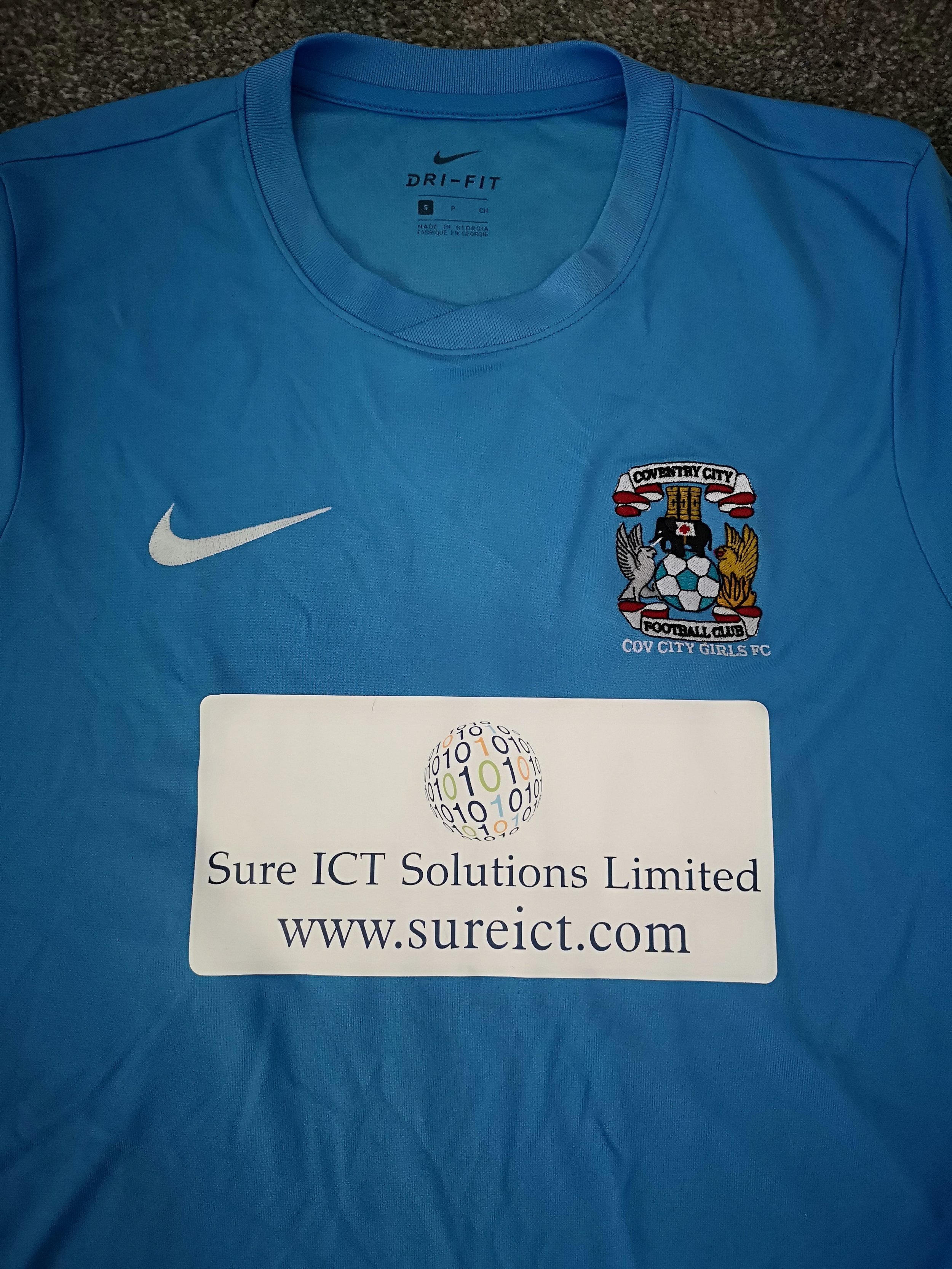 Proud Sponsors of Coventry City Girls FC U16's 