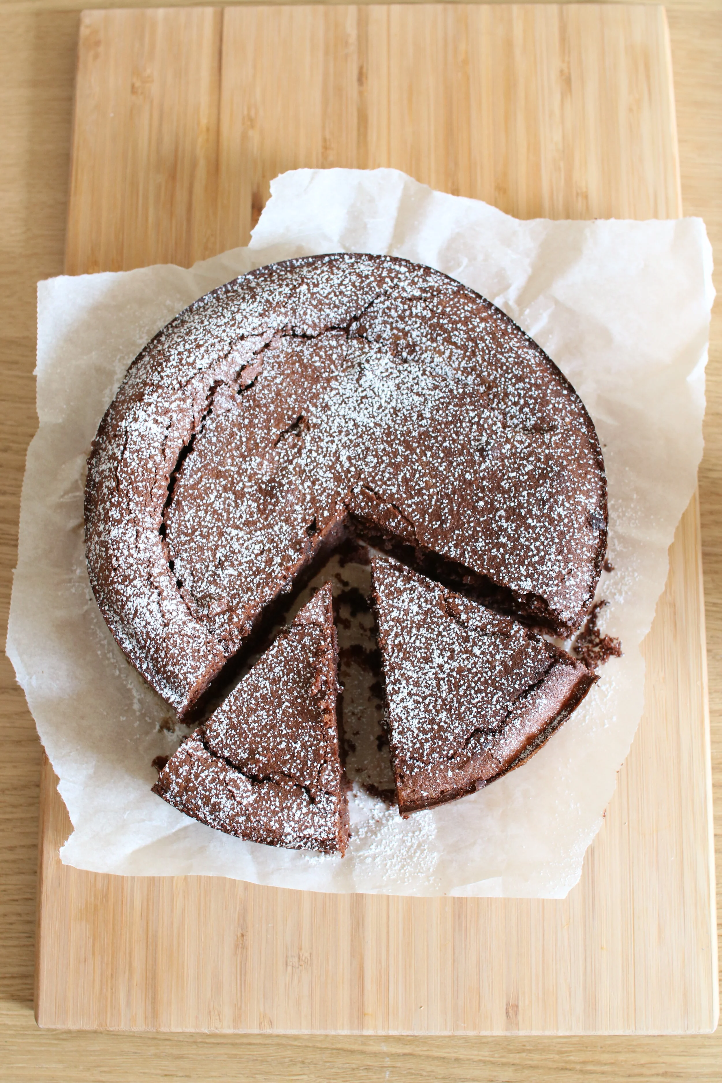 Gâteau chocolat noisettes, sans gluten