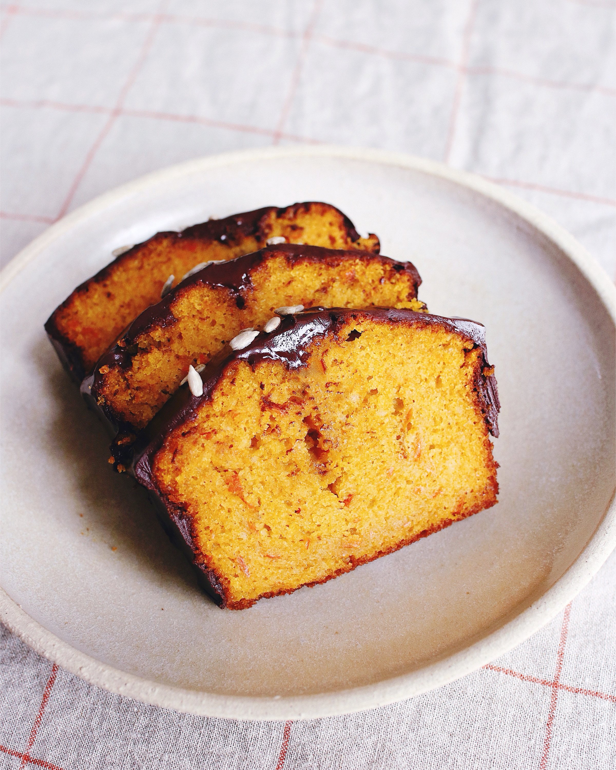 Gâteau au potimarron et chocolat