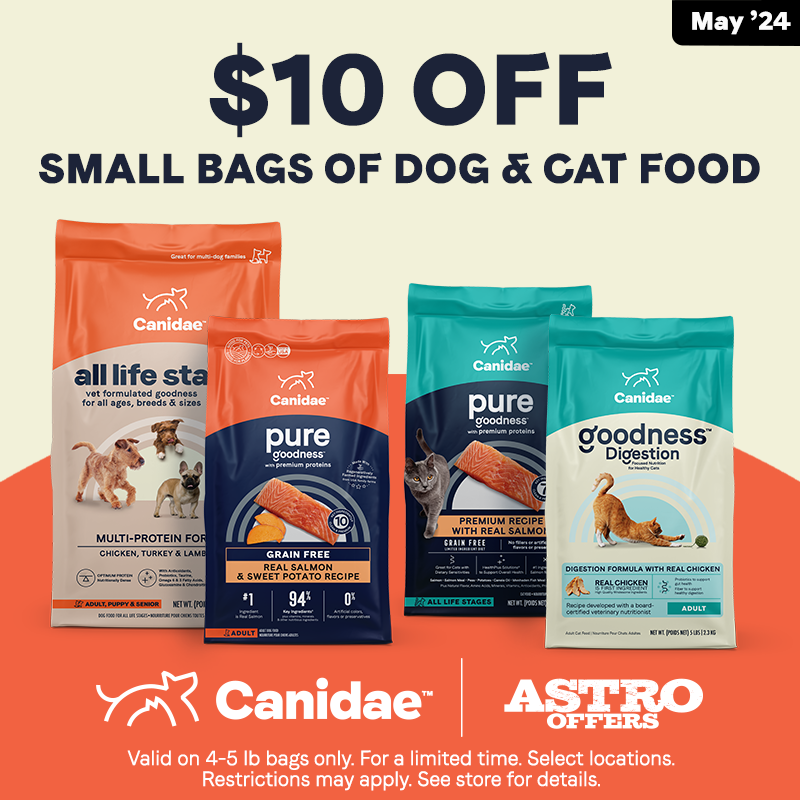 Canidae | $10.00 OFF Select Small Bags
