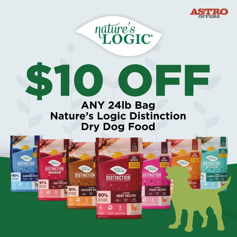 Nature's Logic | $10.00 OFF 24lb Bags of Distinction