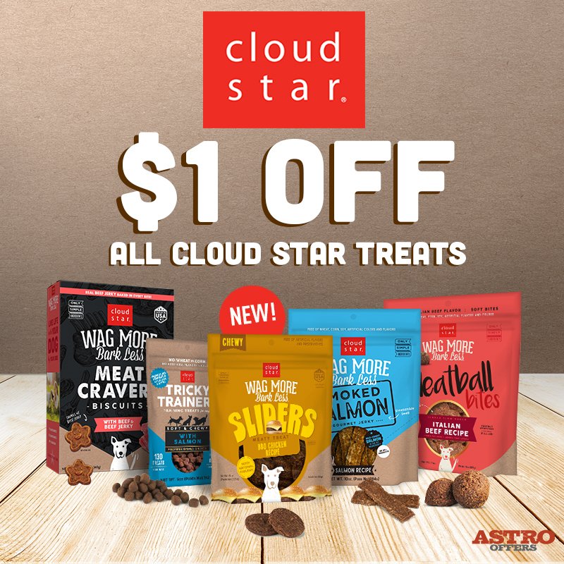 Cloud Star | $1.00 OFF All Treats. Limited Time offer valid 5/19/24 - 5/27/24