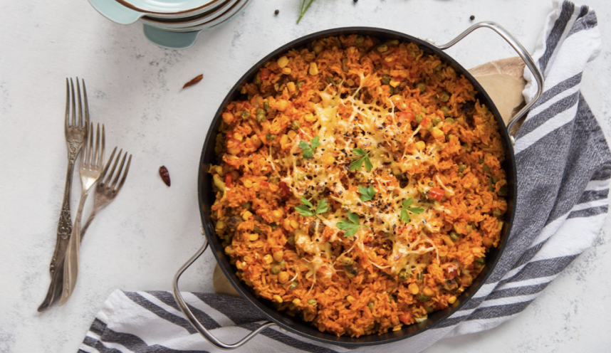 One Pot Enchilada Rice