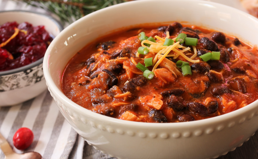 Turkey Bean Pumpkin Chili