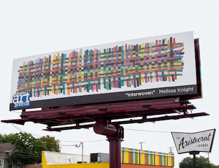 Interwoven Art Board @ Burnet Road 