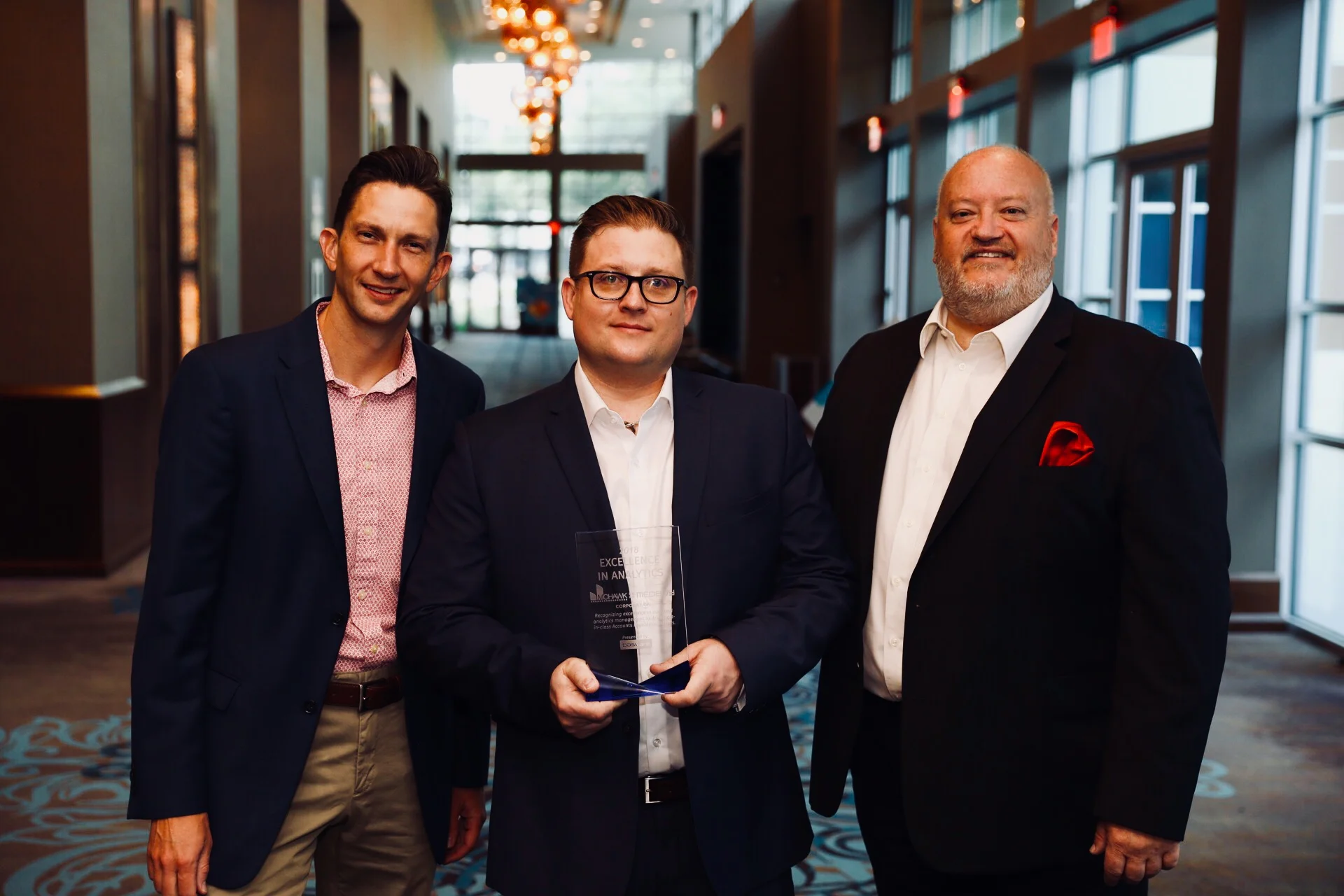 Ryan Martens, Director of Accounts Payable & Michael Parzei CCO presented at the conference and were onhand to accept the award.