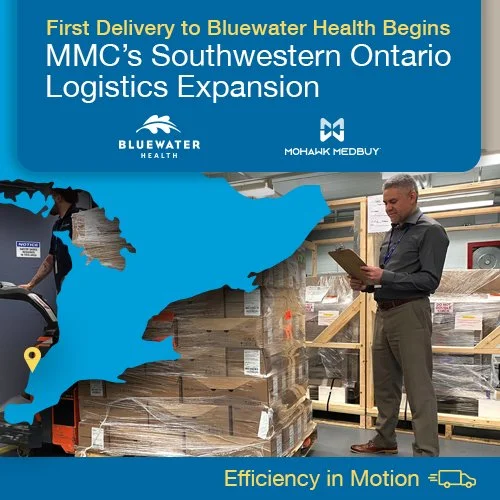 First Delivery to Bluewater Health Begins MMC’s Southwestern Ontario  Logistics Expansion