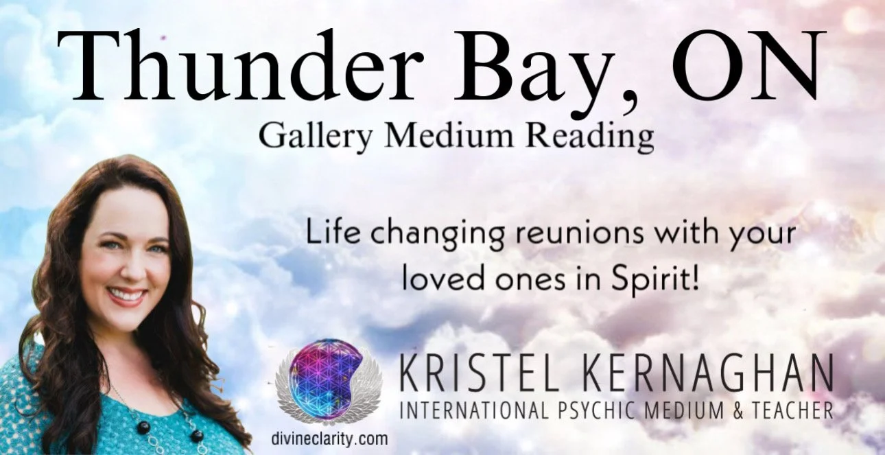 Thunder Bay Gallery Medium Reading with Kristel Kernaghan - SOLD OUT