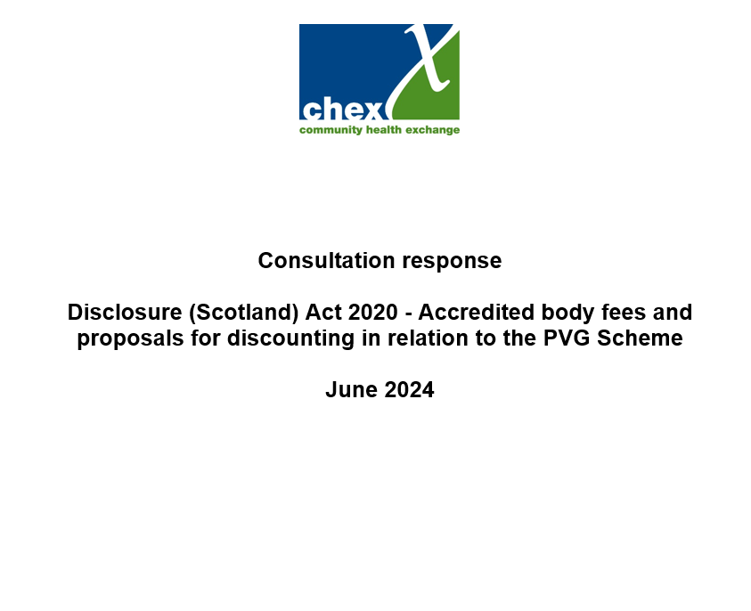 Consultation response: Disclosure (Scotland) Act 2020 