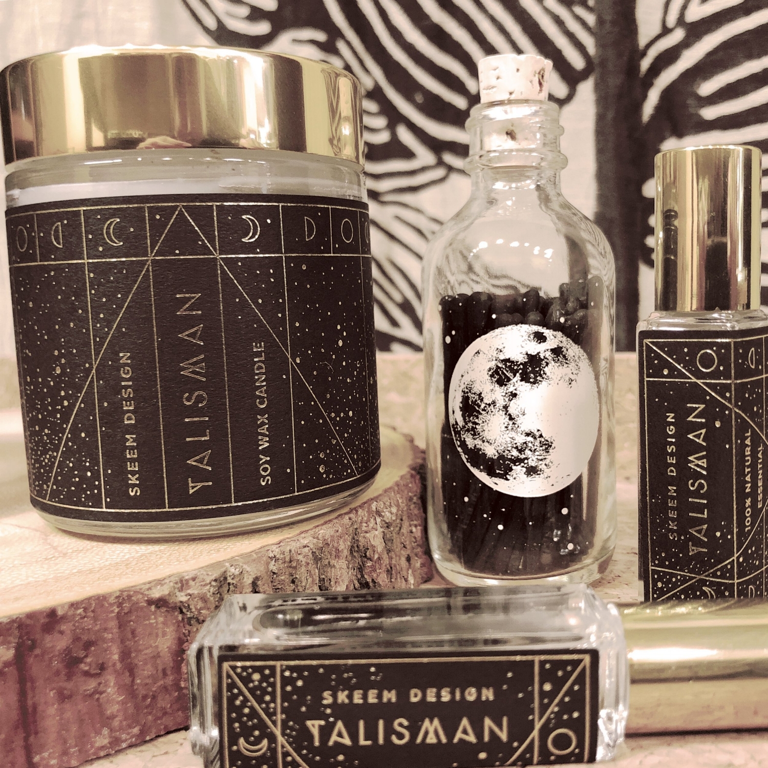 Skeem Design’s Talisman Collection with Astronomy Matches.