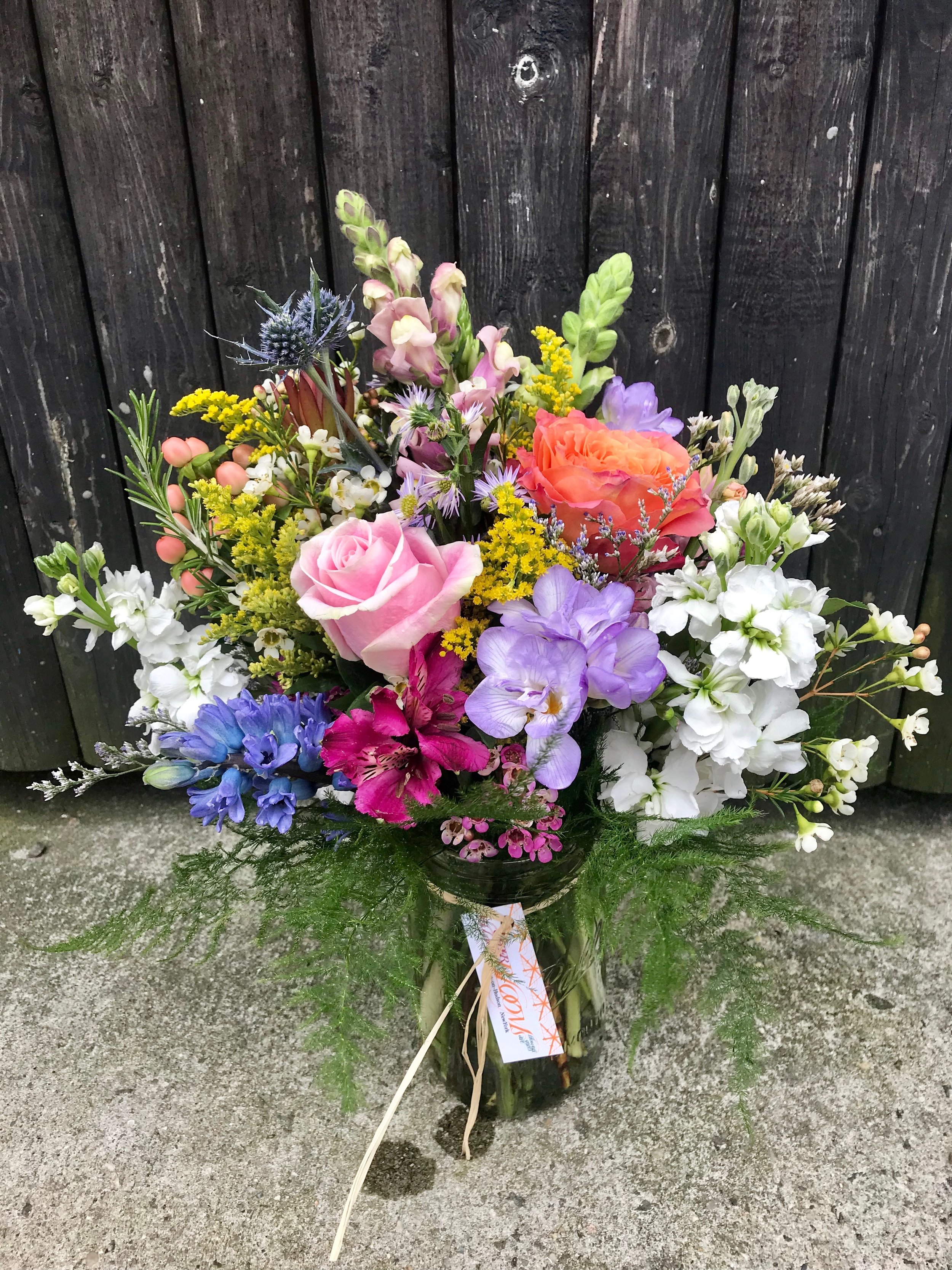 Mixed Blooms Arrangement