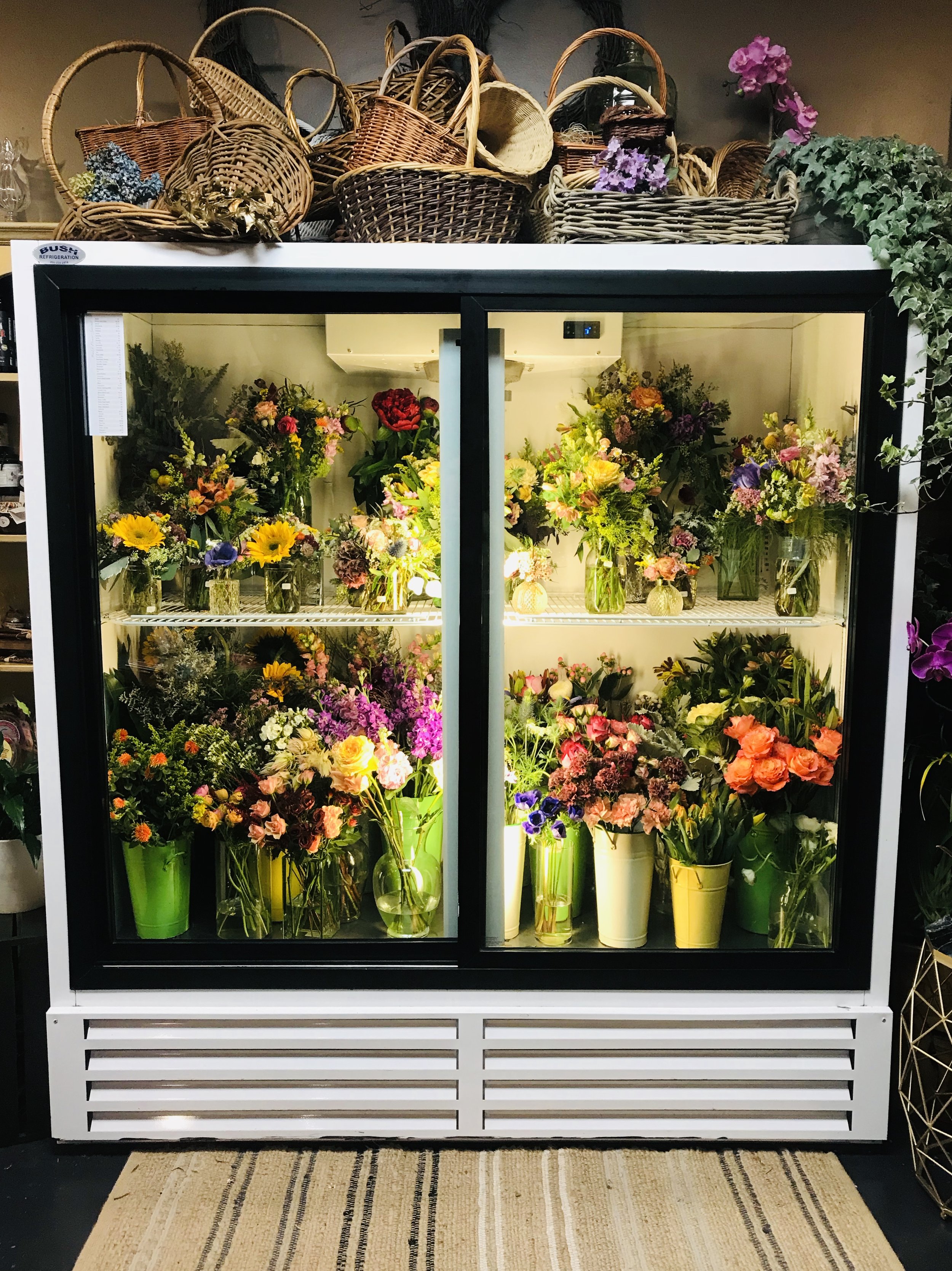 A full flower fridge!