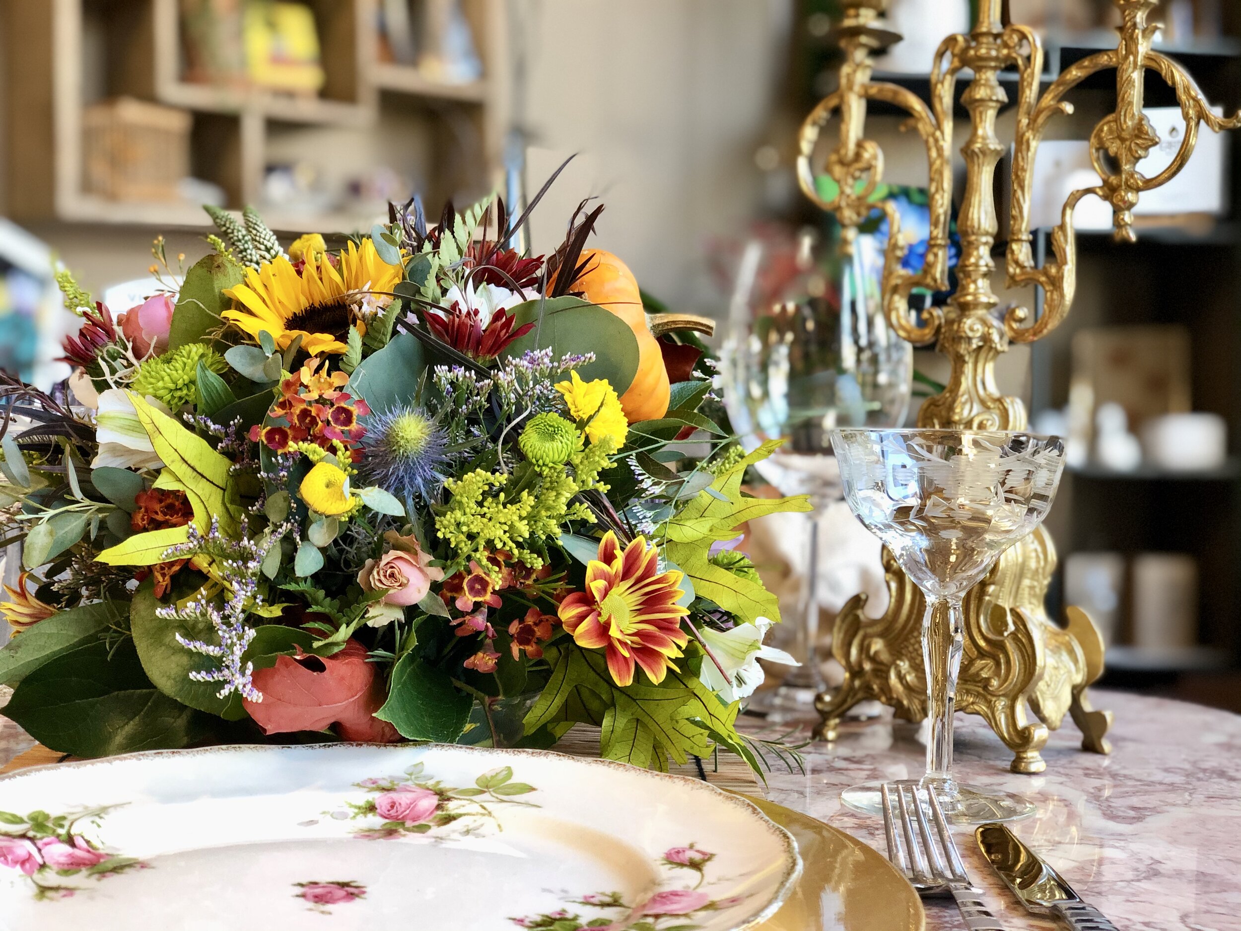 Signature Thanksgiving Centerpiece