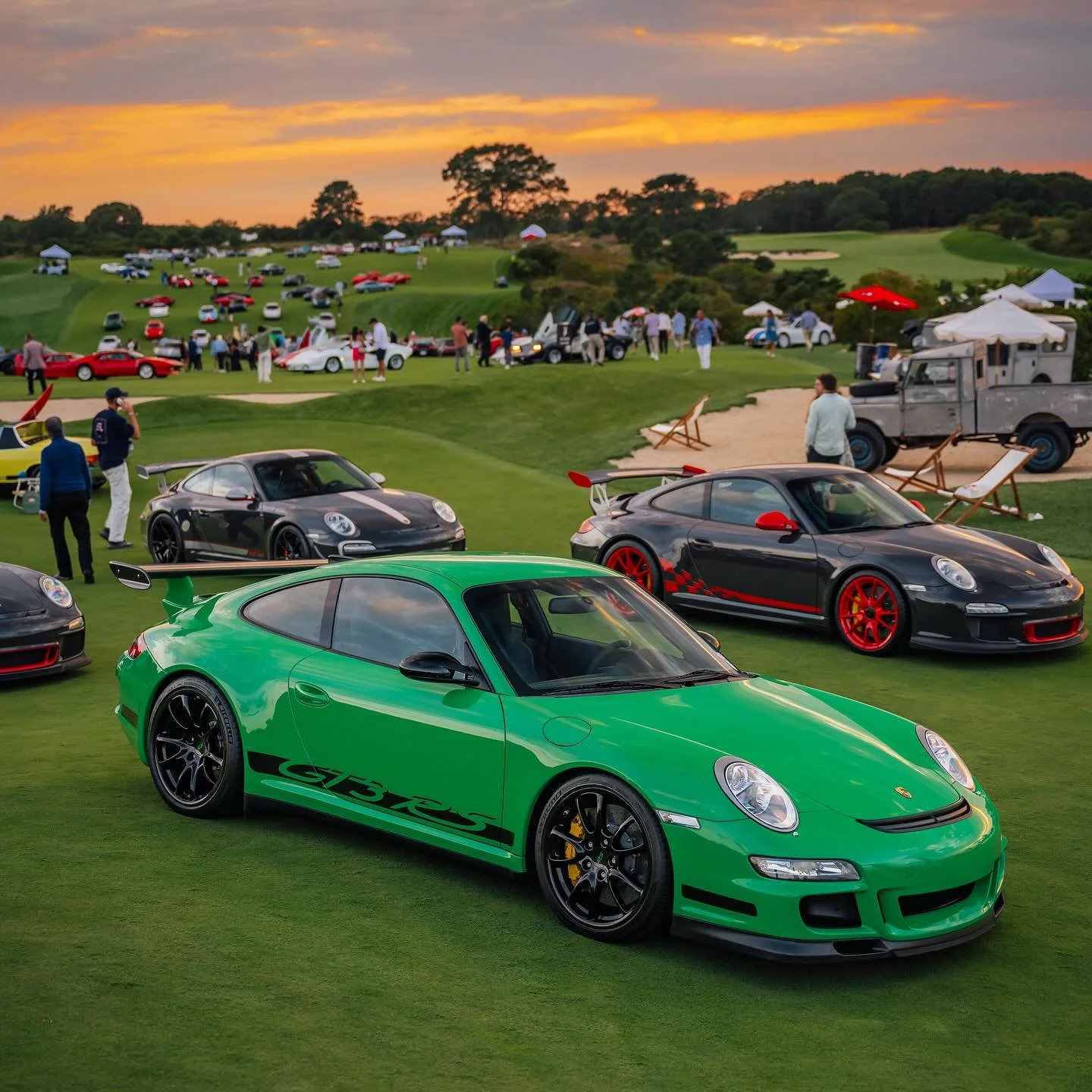 It&rsquo;s only been 10 days but I&rsquo;m already wishing we were back @thebridge.hamptons IX. Sorry for the extra dose of GREEN RS recently. This one is too good not to post. Killer photo taken by @ct_car_photos 
&bull;
&bull;
&bull;
#Porsche #911 