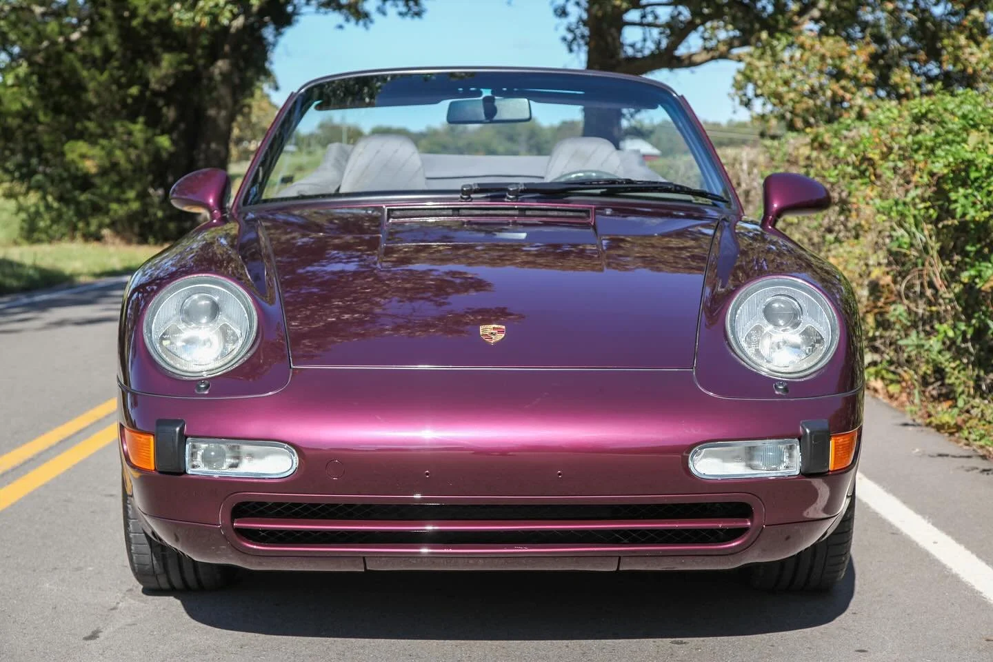 ***LIVE on @pcarmarket*** Our 1995 PTS Amethyst Metallic 911 Cab 6-Speed is live on Pcar Market! Bid to win this one of a kind 993! 🔗 Link to the auction is in our bio….
•
•
•
#Porsche #911 #993 #Cabriolet #6speed #Porsche911 #