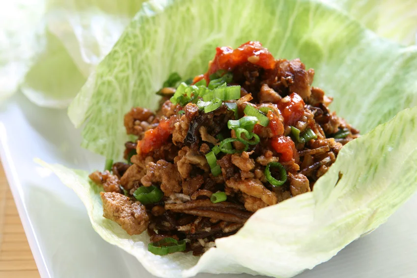 Tofu Lettuce Wrap