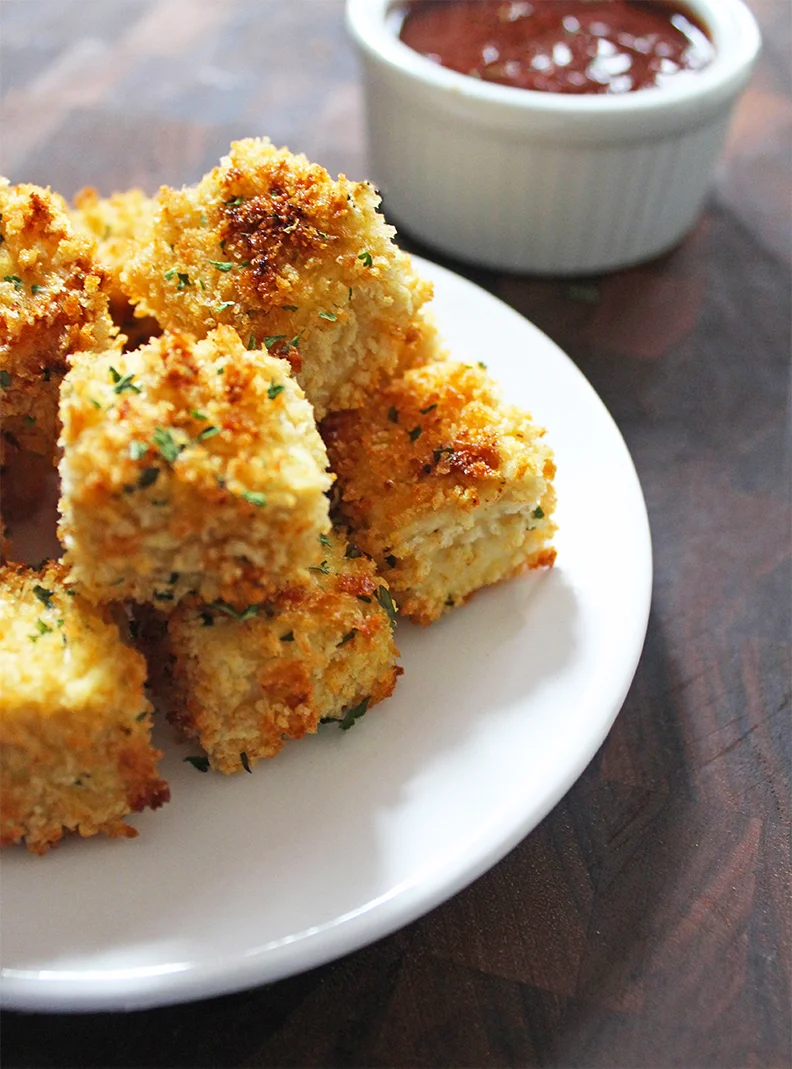 Crispy Baked Tofu Bites