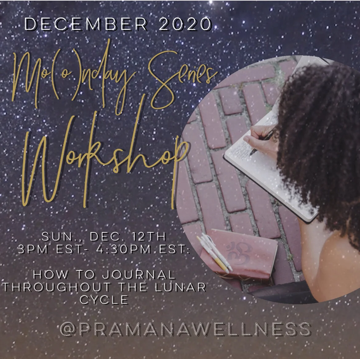 LIVE Journaling Workshop: How to Journal Throughout the Lunar Cycle