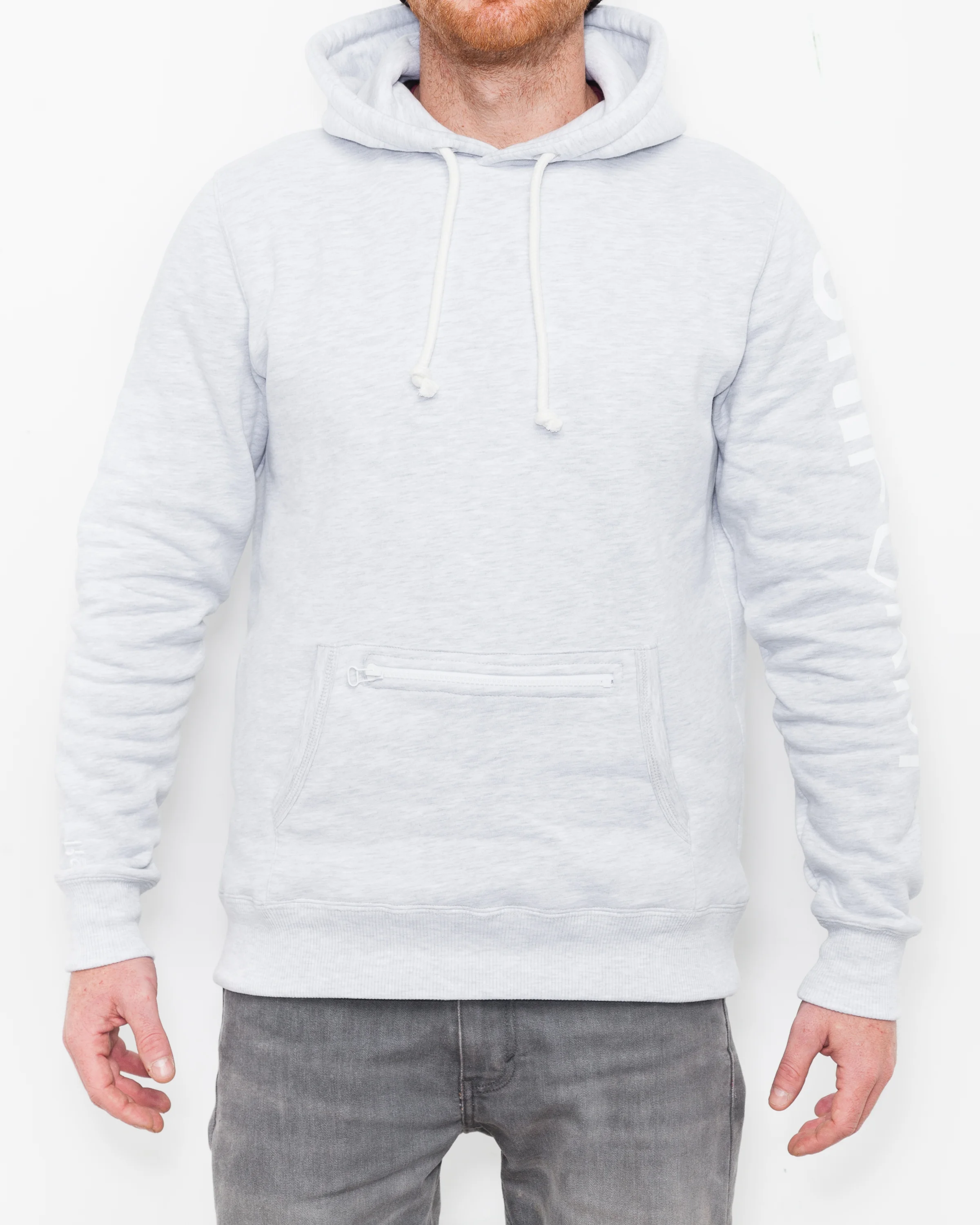 HOODY UNI - POCHE ZIPPÉE