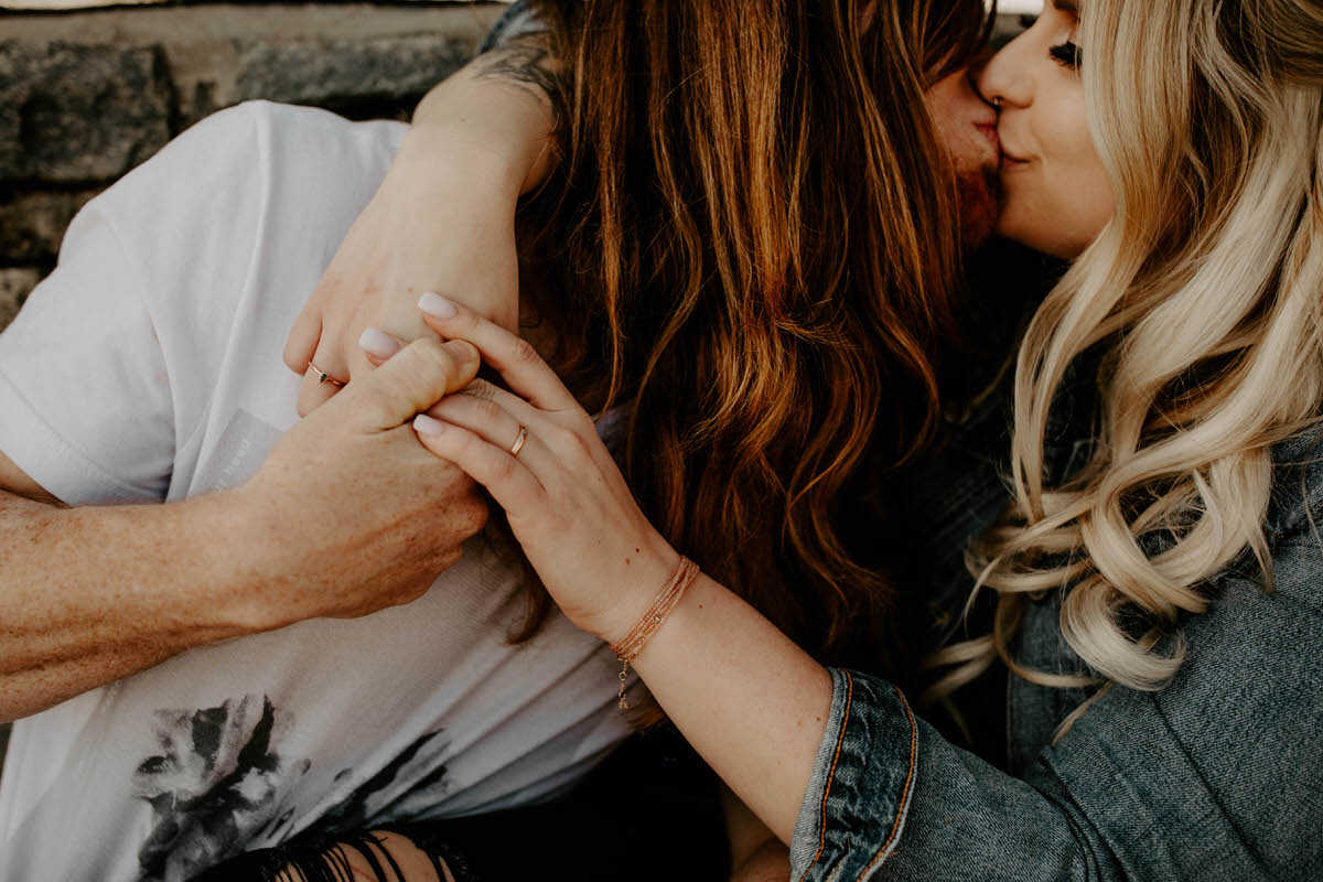 north carolina engagement photographer elopement couple adventure shelby robinson black balsam bald blue ridge parkway