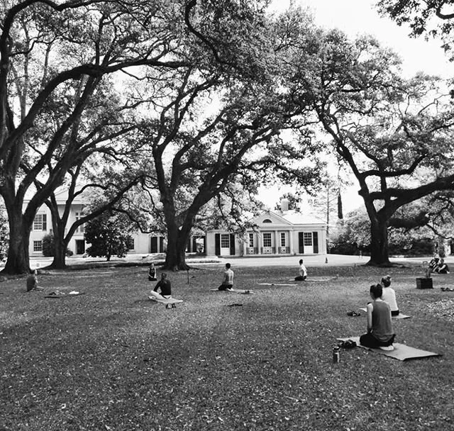 Two days a week join us at @longuevuehg for Yoga with a Vue!! ⁠
⁠
We are so thrilled to be back partnering with Longue Vue for outdoor yoga and an opportunity to realign, refocus and relax. See you tomorrow?