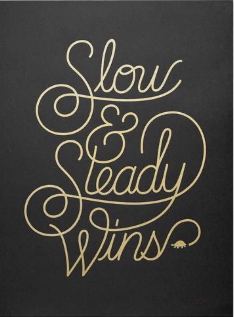 Slow and Steady