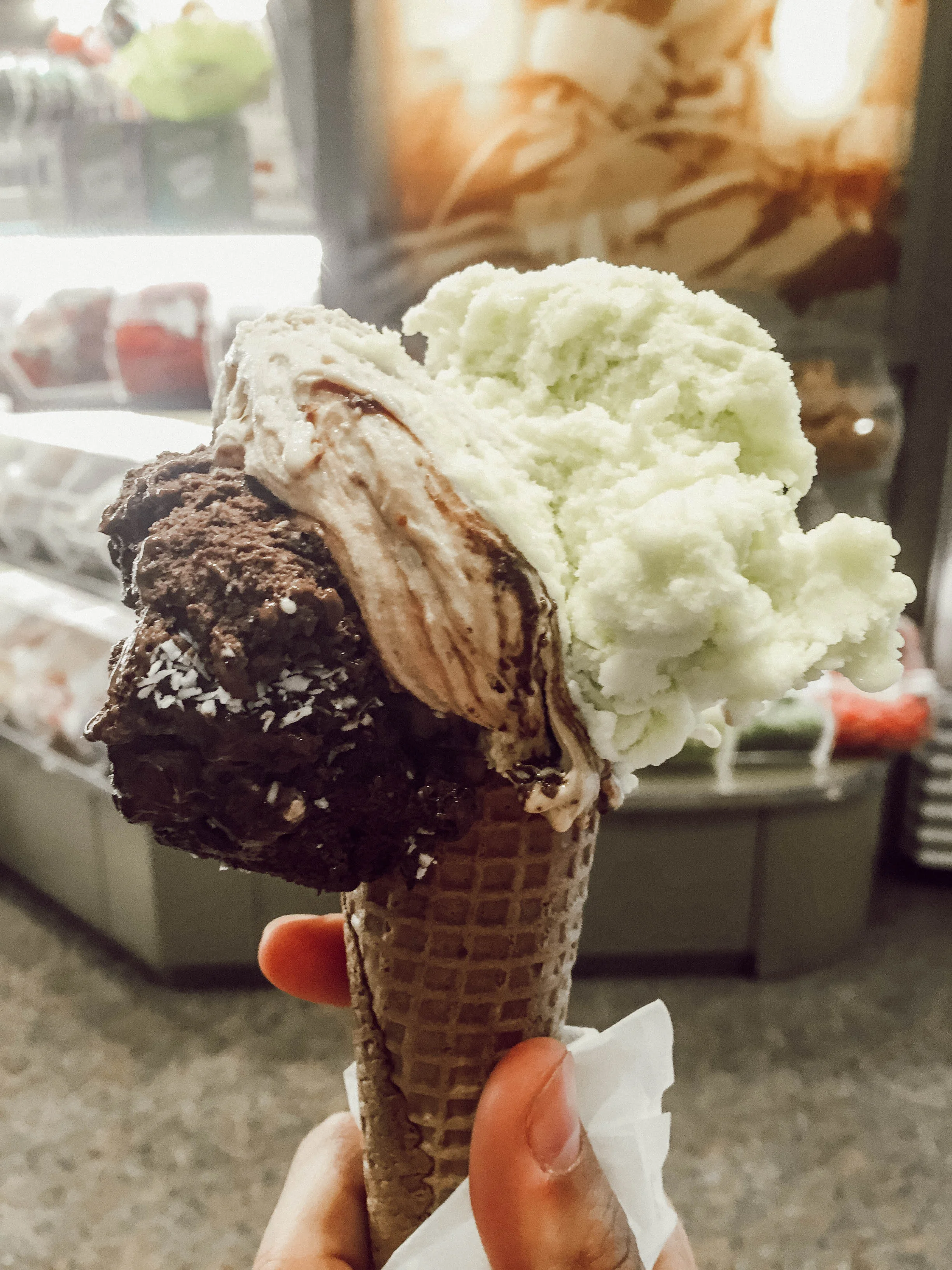 Gelato at Gelataria Della Palma